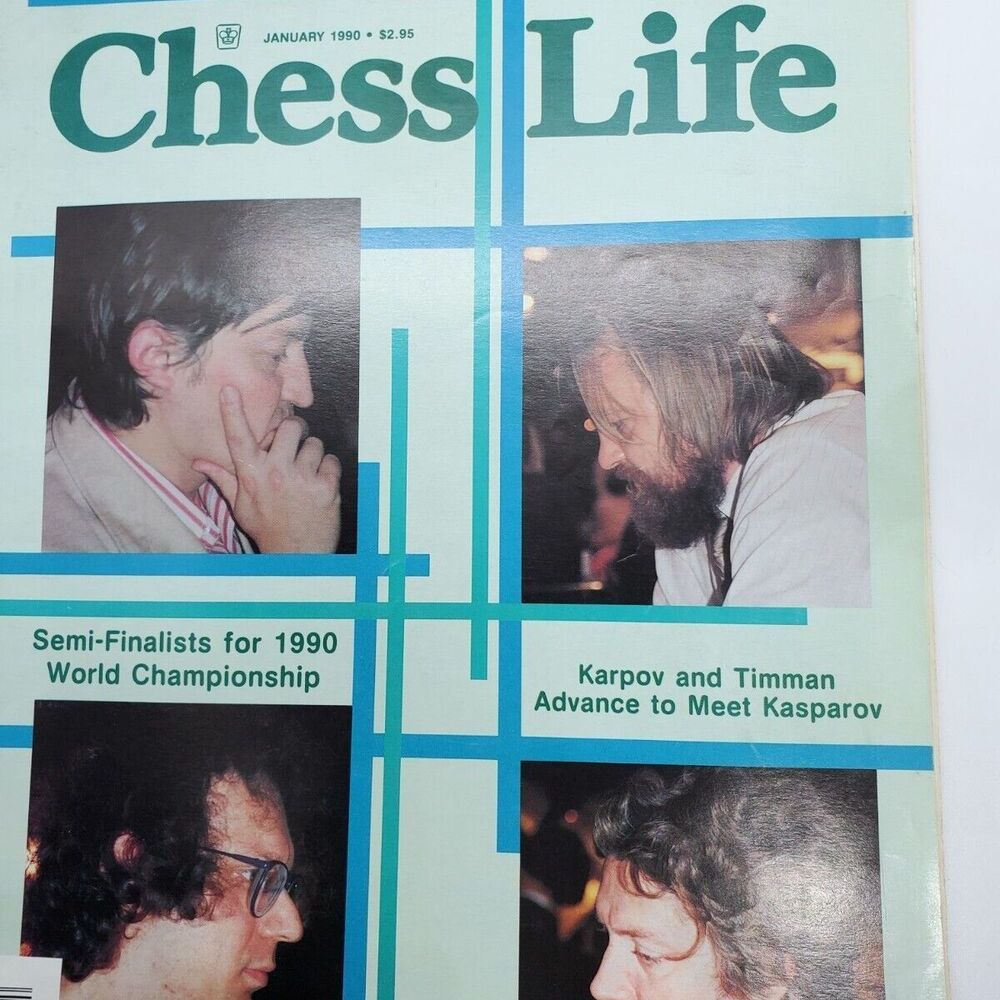 Vintage Chess Life Magazines Lot 1990-1994 | Strategy Grandmaster News | Chess
